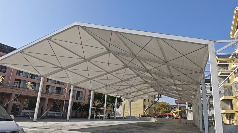 姚圩膜结构篮球场